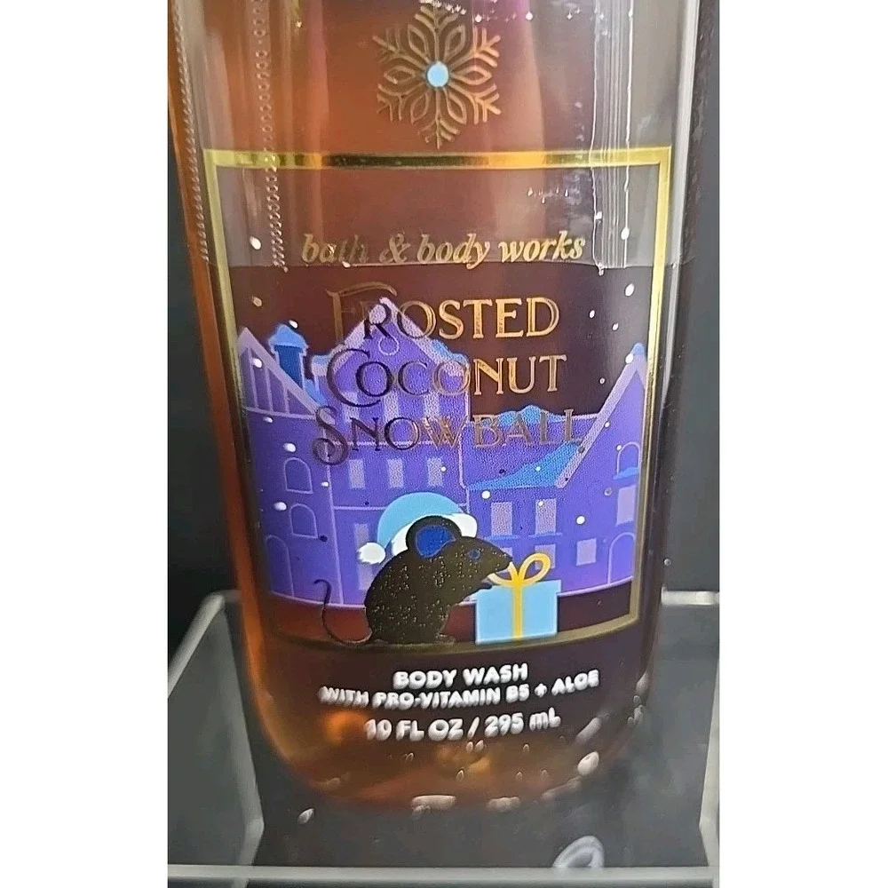 Bath & Body Works "Frosted Coconut Snowball" Body Wash 10 FL OZ - Picture 2 of 5